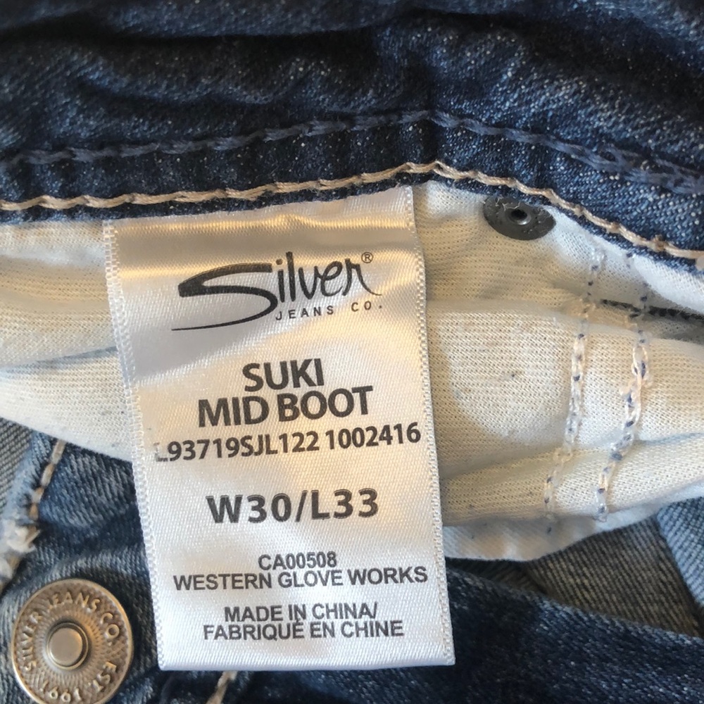 Bootcut Silver Jeans!